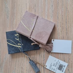 His and her vow notebook